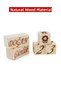 Name Is Written Wooden Mother Baby Memory Cubes Photo Shoot, Baby Memory Cubes Set - 3