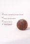 Handmade Natural Oval Soap with Reishi Mushroom - 100 Gr - 3