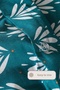 Riva Duvet Cover Set Double Size Fitted Sheet (200X220 cm) Green - 5