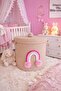 Toy Basket 30X30, Dirty Laundry Basket, Basket with Lid, Children's Room Organizer, Wicker Basket