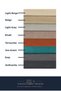 Sapphire Velvet Textured Anthracite Extra-Thick High Quality Single Panel Background Curtain - 6