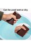 Sponge Sander (80 Grit) Wood Furniture Steel Metal Pots Pans Wedge Hand Sander Wet Dry (2 Pcs) - 3