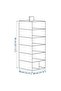 Hanging Compartment Inside or Hanger Organizer - 2