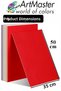 Pink Colored Cardboard 35X50 cm 10 Pieces 1 Pack Colored Hard Cardboard 1.0 mm Kindergarten Hobby Activity School - 4