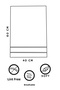 Set of 6 Coffee Embroidered Kitchen Drying Cloths - Dowry Kitchen Towel Set - 40X60 cm - (Rbk) - 2
