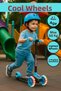 Coolwheels Lighted Wheels Scooter Twist with Light 3-7 Years Old |   3 Wheel Children's Scooter