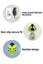 Green Ladybug Design Adhesive Wall Hanger Bag Towel Key Hanger 15X14 cm - 7
