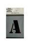 Stencil Letter Painting Template X018 Letter Height 15 cm