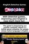 Five Pack Detective Games English Murder Mystery |   5-Piece English Detective Game Case Set - 7