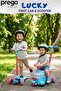Lucky My First Car and Scooter 2-in-1 - Educational Baby Walking Companion Blue