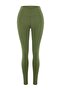 Açık Haki Soft Fırçalı Kumaş Reflektör Baskı Detaylı Tam Boy Örme Spor Tayt THMAW25TY00020 - 8