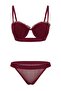 Teen Bordo Fırfırlı Push Up İç Çamaşırı Takımı THMSS26CC00026 - 2