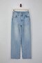 Açık Mavi More Sustainable DÖKÜMLÜ Normal Bel %100 Pamuk Wide Leg Jeans TWOSS26JE00135 - 7