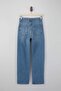 Mavi Yüksek Bel Az Esnek Straight Düz Kesim Jeans TWOSS26JE00099 - 6