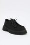 Black Suede Women's Loafer Shoes Takaw26La00013 - 5
