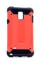 Galaxy Note 4 Compatible - Case Double Layer Armor Tank Crash Military Cover - Red