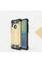 P Smart 2019 Compatible - Case Double Layer Protective Crash Military Tank Case - Gold