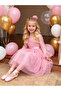 Buckled Polka Dot Puffy Tulle Dress - 3