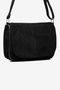 Genuine Suede Leather Flap Shoulder Bag