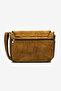 Genuine Suede Leather Flap Shoulder Bag - 3