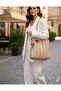 Shoulder and Arm Bag with Makeup Bag and Scarf Detail - 2