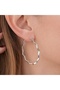 No-Hole Pinch Clip-On Ring Women's Earrings - Steel Zigzag Model - 3