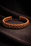 Women's Copper Bracelet Braided Model Authentic Vintage 100% Pure Copper Bracelet - 2