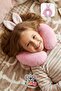 Embroidered Plush Neck Pillow - Extra Soft for Children - 30cm - 30 cm - 2