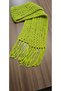 Thick Velvet Yarn Hand-Knitted Scarf 17X165 cm – Soft Textured, Warm Winter Scarf - 2