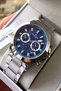 New Season Stainless Steel Band Men Wristwatch 3 Atm Waterproof +wristband