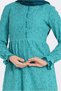 Lace Button Detailed Dress 4390-1 - 4