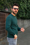 Men's Crew Neck Knitwear Sweater - 4