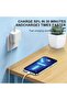 20W PD Fast Wall Charger with Type C Port and 1 Meter Lightning Cable Compatible with iPhone 7 - 3