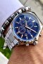Men's Stainless Steel Watch with Bracelet, 3ATM Waterproof - 4