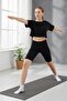 Women's Cotton Stretch Fabric Black Shorts - Black 20987 - 4