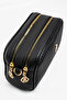 Women's Black 2-Compartment Lined Wallet with Accessories, Crossbody and Shoulder Bag - 2