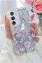 Galaxy S24 Fe Case with Detachable Camera Protection, Shiny Hologram Butterfly Pattern, Shock Absorbing - 2