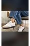 Unisex |   White |   Woman |   Boy Girl Child |   Striped Casual Sneaker Sports Shoes - 2