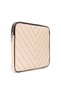 Cream Faux Leather Laptop Sleeve and MacBook Bag 11 /13.6/15.6 Inch Compatible Stylish Notebook Protection Case - 4