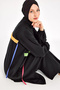 Black Women's Elzada Long Sleeve Hijab Swimsuit - 8