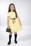 Polka Dot Girl's Short Sleeve Tulle Dress for Birthday and Special Occasions - 3