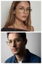 Sitrin-2362-M C10 Khaki Acetate Blue Light Screen Glasses - 2