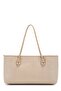 Women's Mink Knitted Patterned Large Tote Bag Large Volume Daily Shoulder Bag
