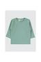 Sweatshirt with Sleeve End Detail for 6-18 Months - Green - 3