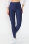 Winter Fleece Shaping Tights Brushed Inside High Waist - 5