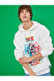 Tasmanian Devil Oversize Sweatshirt Raised Licensed Printed - 2