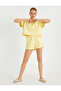 Mini Shorts with Pockets Elastic Waist - 2