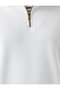 Half Zipper Basic Sweatshirt - 6