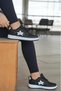 Women's Black White Sneaker Daily Comfortable Sports Shoes 051 - 3