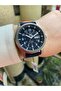 5 Japan Snzg11J1 Automatic Nato Navy Blue 10 Atm 42 mm Men's Wristwatch - 4